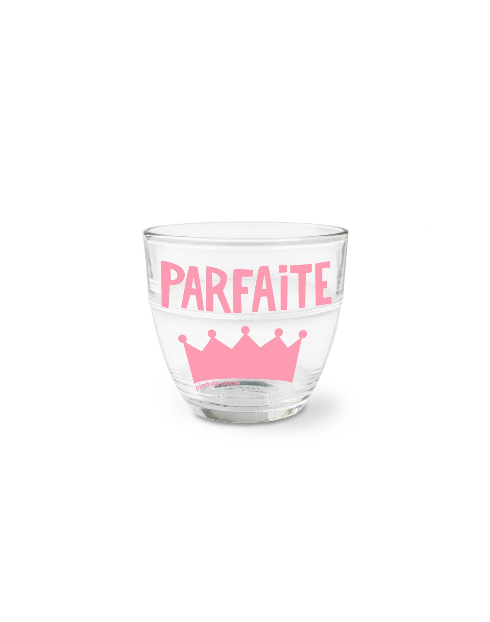 Verre parfaite rose