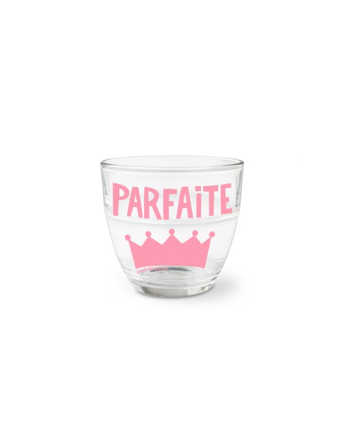 Verre parfaite rose