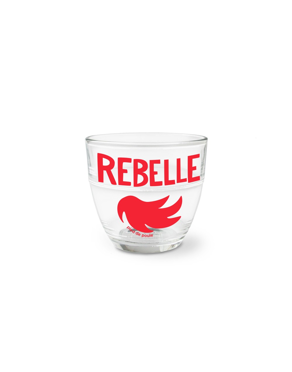 Verre rebelle rouge