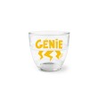 Verre génie jaune