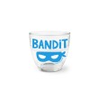 Verre bandit bleu