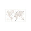 Affiche Mes premières fois carte du monde