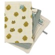 Pack de 3 gants de toilette lucky léopard Trixie