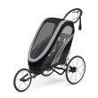 Poussette Zeno black détails noirs Cybex