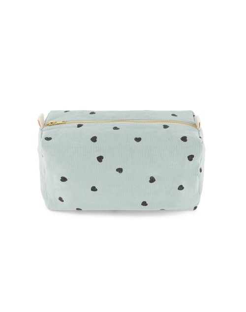 Trousse de toilette VIC coeur blue spray Rose in April