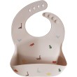 Bavoir silicone dino Mushie