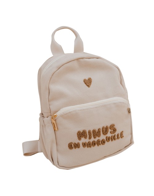 Sac à dos minus en vadrouille écru Zakuw