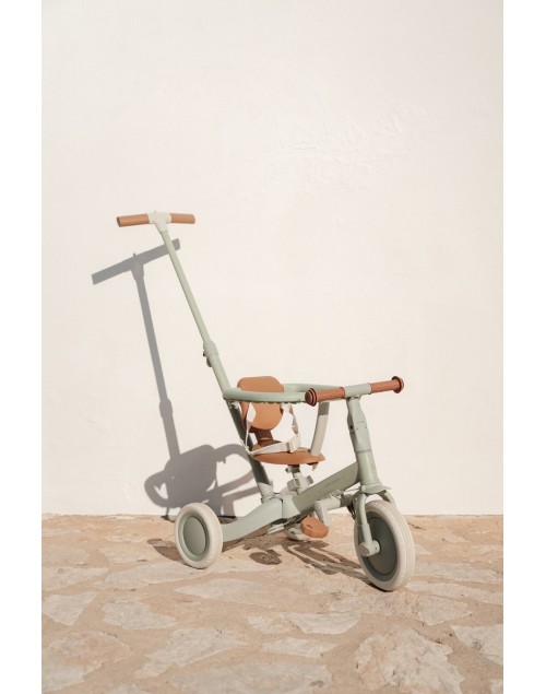Tricycle 4 en 1 vert Little Dutch