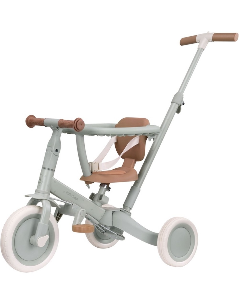 Tricycle 4 en 1 vert Little Dutch