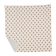 Couverture pilou coeurs écrus Atelier Wagram