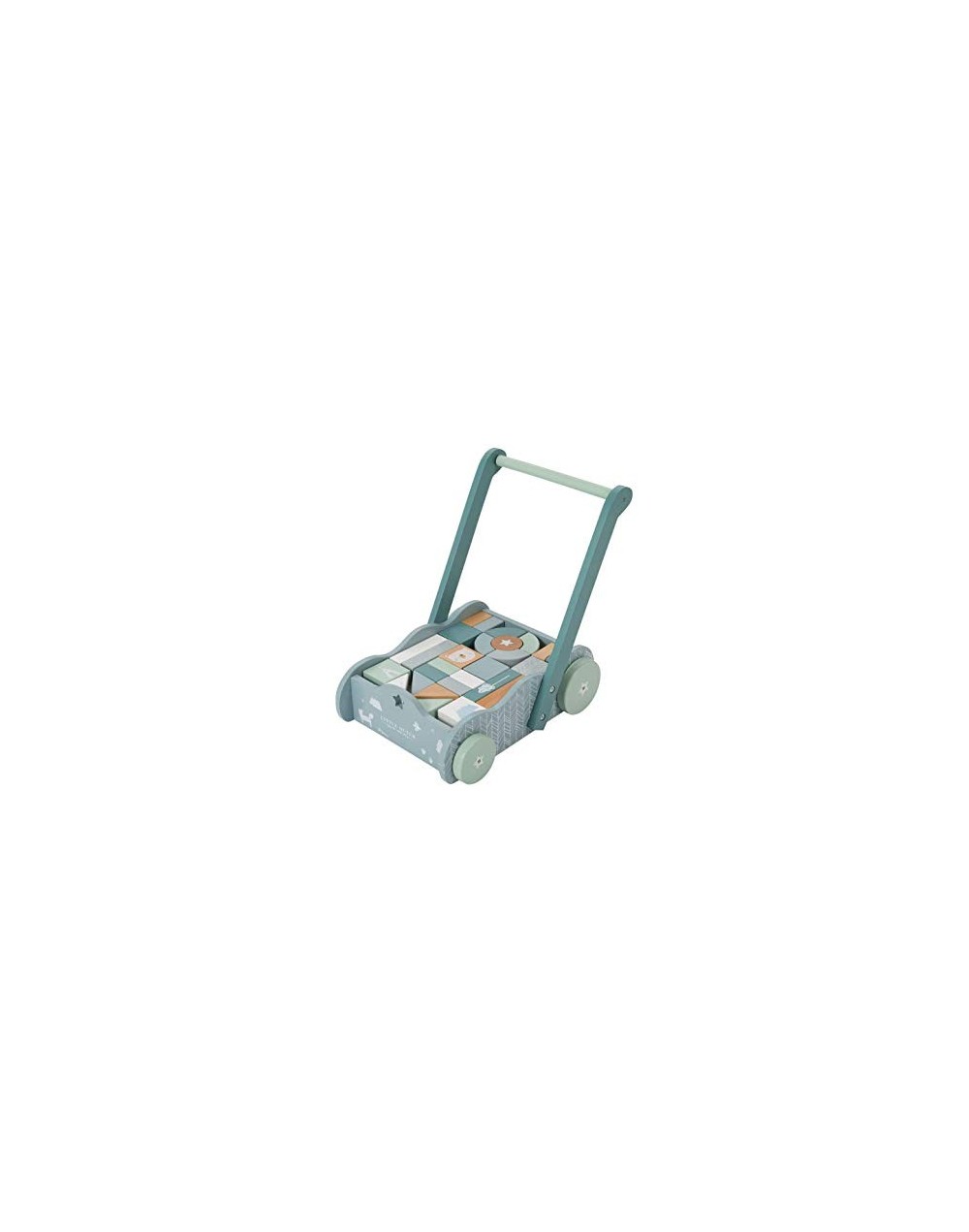 Chariot à blocs blue Little Dutch Chariot à blocs blue Little Dutch