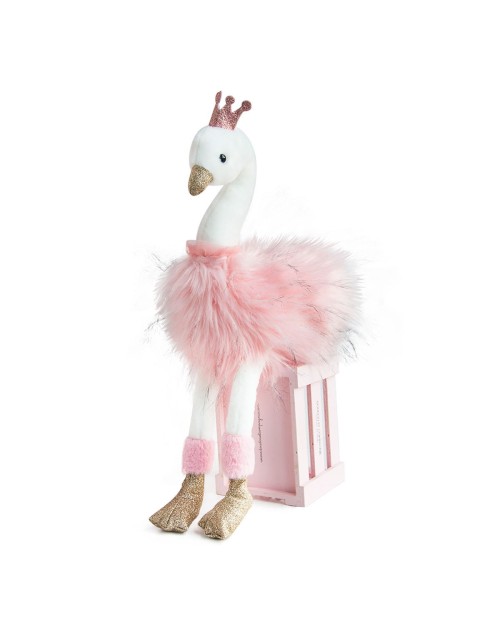 Cygne rose 30cm Histoire d'Ours