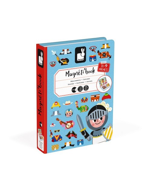 Magnéti'book déguisements garçons Janod