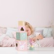 Blocs à empiler pink Little Dutch
