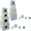 Blocs à empiler blue Little Dutch