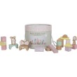 Tonneau blocs en bois pink Little dutch