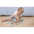 Tonneau blocs en bois blue Little Dutch