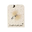 Barrette mini tutu doré  Luciole et Petit Pois