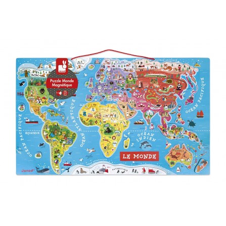 Puzzle carte du monde...