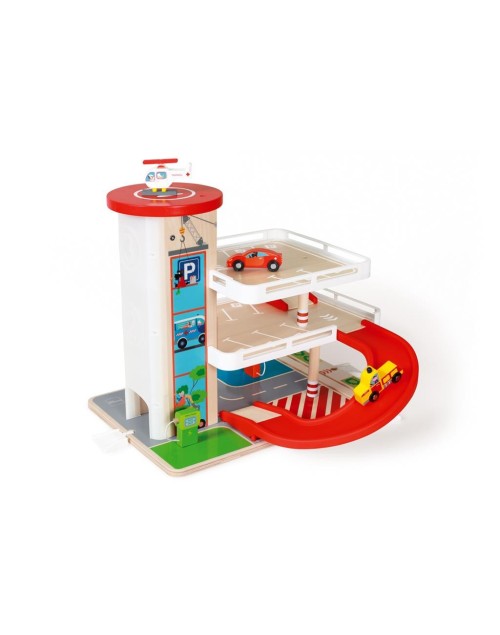 Garage en bois loop ascenseur Scratch