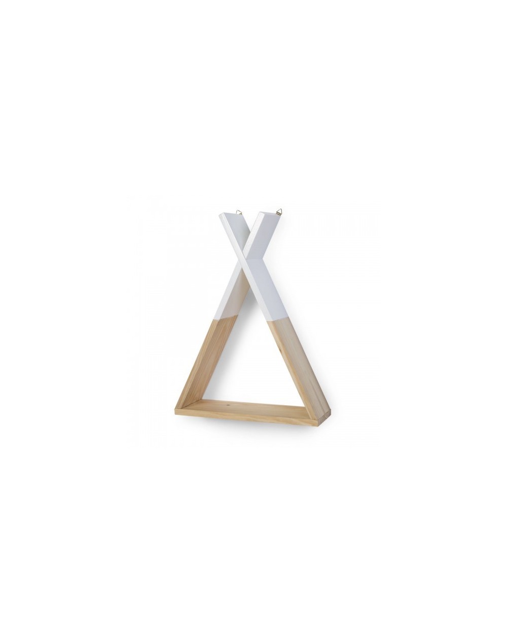 Etagère tipi blanc/naturel Childhome