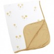 Couverture 75*100 lollypop ocre Doomoo