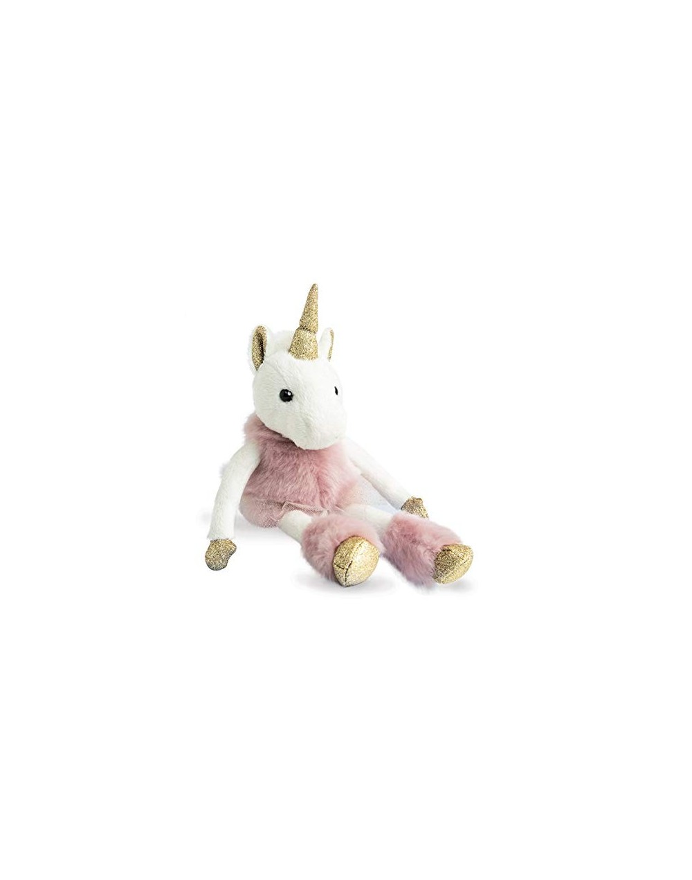 Licorne rose 25cm Histoire d'Ours