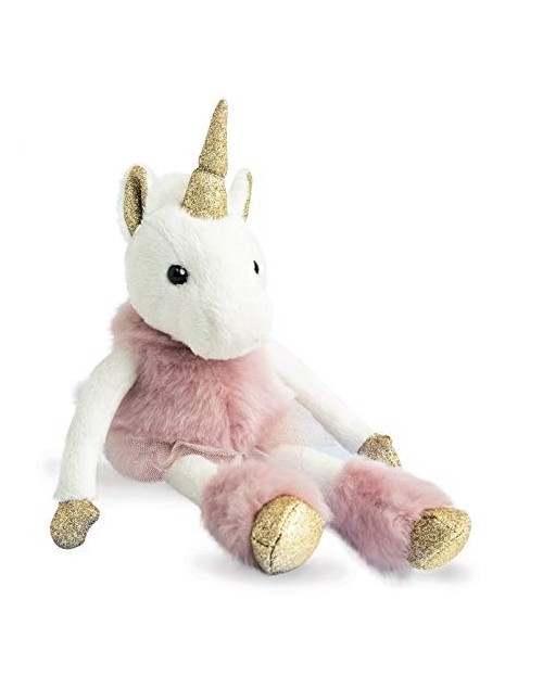 Licorne rose 25cm Histoire d'Ours