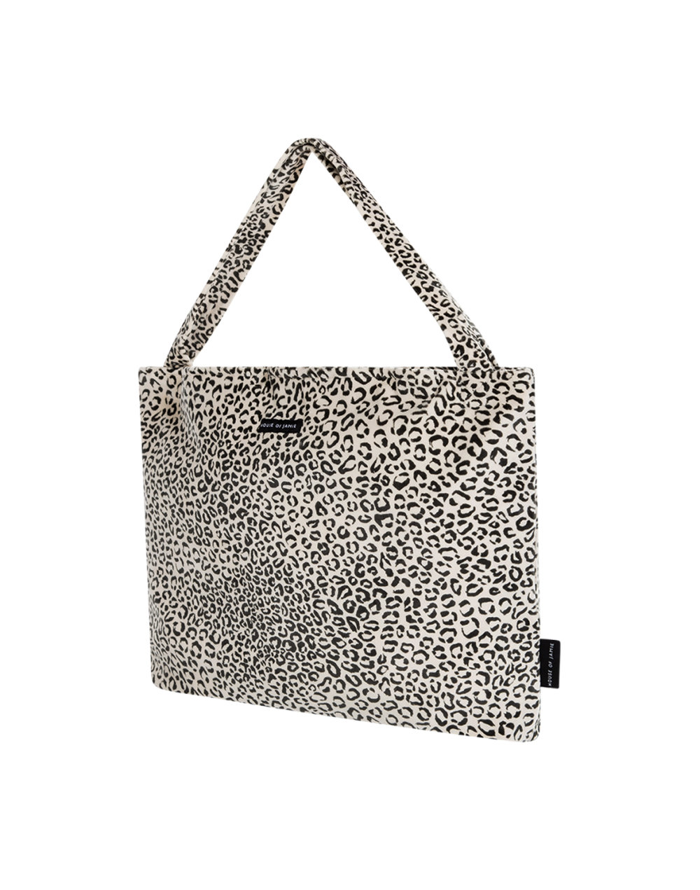 Sac à langer snow leopard velvet House of Jamie