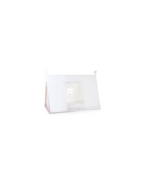 Toile blanche pour lit tipi 90*200 Childhome