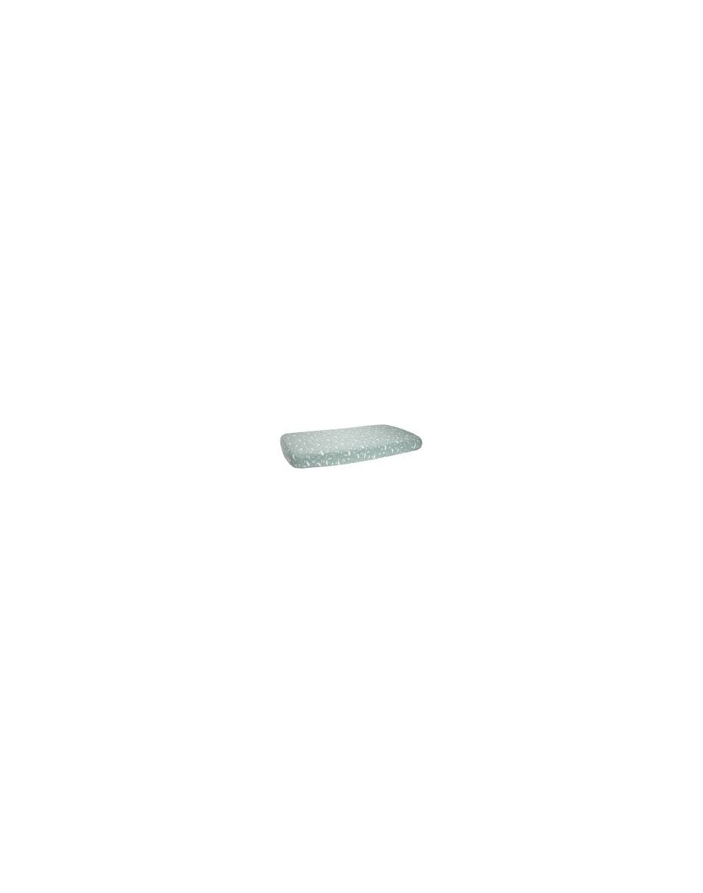 Drap housse 60*120 océan mint Little Dutch