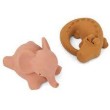 Pack 2 jouets de bain safari dark rose mix Liewood