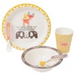 Set repas bambou forest animals FD400-46 Fresk
