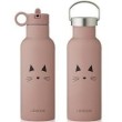 Gourde cat rose 500ml Liewood