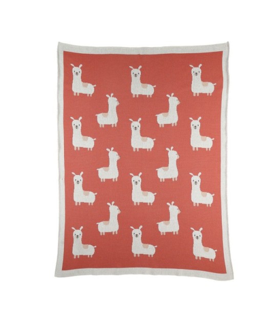 Couverture jacquard Sacha et Moris Noukies