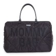 Mommy bag matelassé noir Childhome