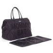 Mommy bag matelassé noir Childhome