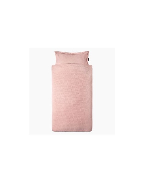 Housse de couette jacquard rose House Of Jamie