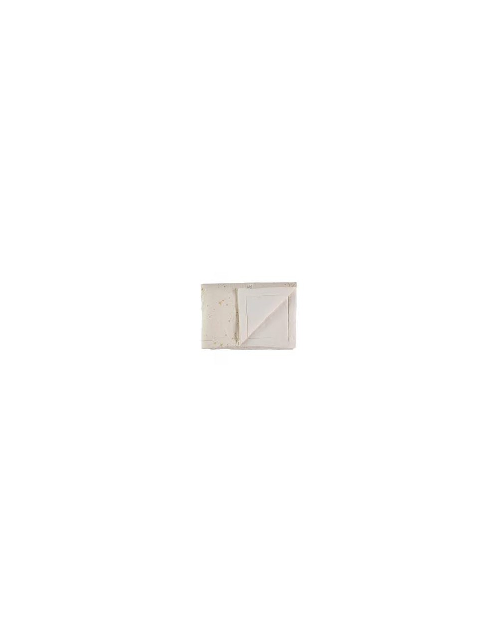 Couverture small laponia gold stella natural Nobodinoz