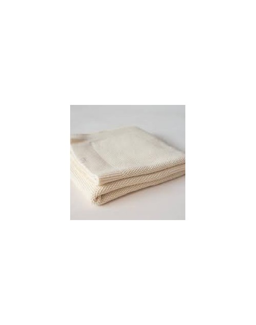 Couverture tricot 75*95 off white Coco  et  Pine