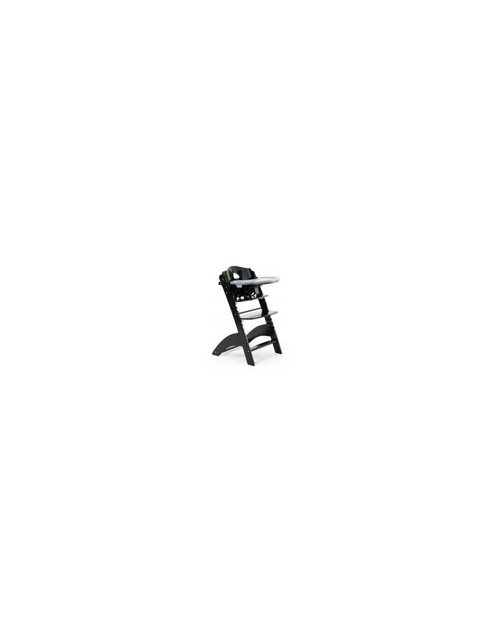 Chaise évolutive Lambda noire Childhome