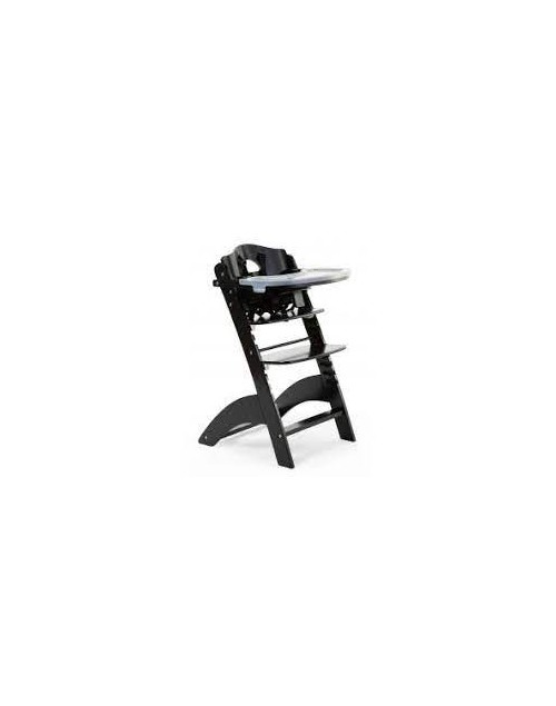 Chaise évolutive Lambda noire Childhome
