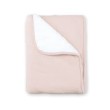 Couverture 75*100 cadum vieux rose 44 pady tetra jersey + teddy Bemini