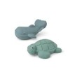 Pack 2 jouets de bain Ned peppermint/whale blue mix Liewood