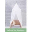 Klamboe vintage 245cm blanc Jollein