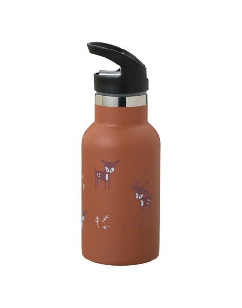 Gourde 350ml deer amber brown Fresk