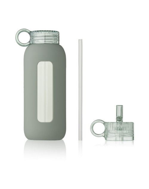 Yang water bottle 500ml faune green/ peppermint mix Liewood