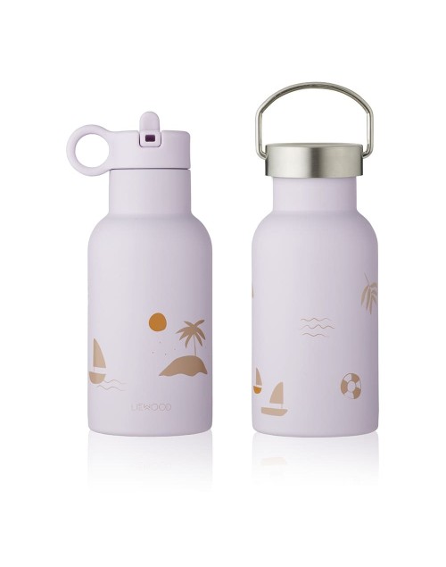 Gourde 350ml seaside light lavender Liewood