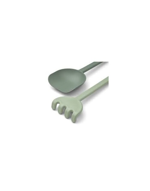 Set rateau et pelle Hilda dusty mint/peppermint Liewood