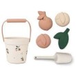 Set de plage silicone Dante peach/sea shell Liewood